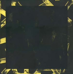Graphic Studio Dublin • Michael Coleman: Graphic Studio Dublin: Untitled (Black Square on Lemon Yellow)