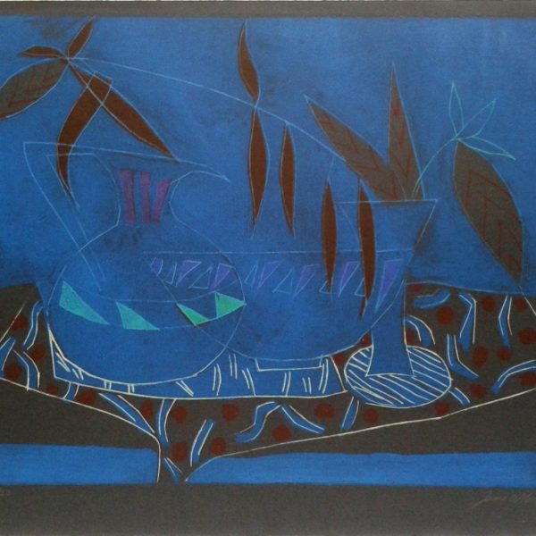 jane o'malley blue black still life