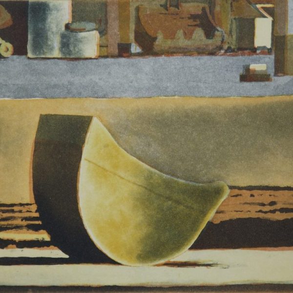 Julie Ann Haines,Boatyard 3,2016,etching aquatint,(12.4cmx19.3cm)38x36cm,10cm,180 eur