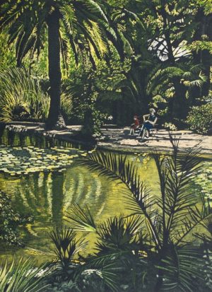 Jardins de Alfábia Edition of 30 Etching and Aquatint Image Size: 38h x 28w cm Paper Size: 57h x 44w cm €390 unframed