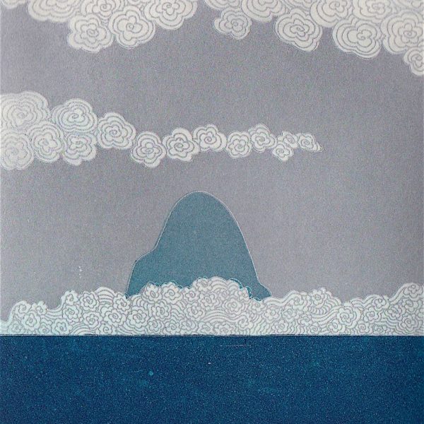  What hides in the fog 2016 Etching, Aquatint (12 x 11 cm) 29 x 35 cm 7 cm €140
