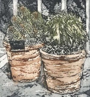 Graphic Studio Dublin • Susan Early: Botanics Early Susan - Cacti