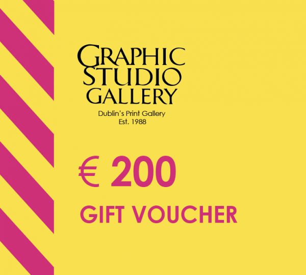€ 200 gift voucher graphic studio gallery