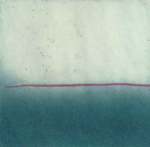 Michele Hetherington_Polaroid series_ Horizon #1_etching