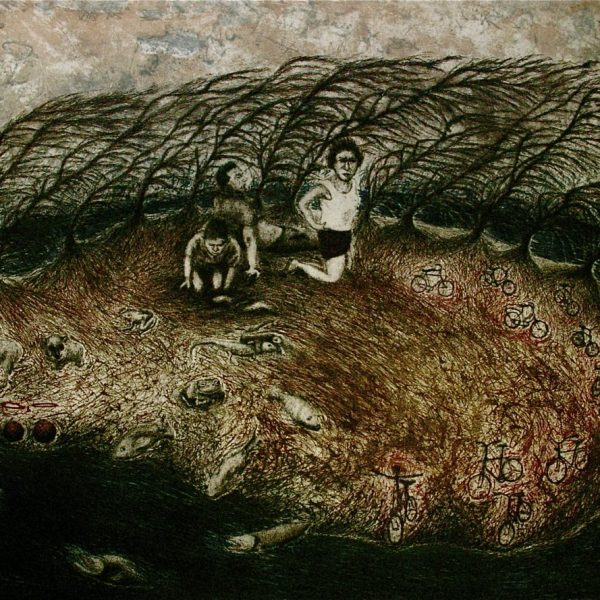 Dreamcomposition 15, The Advent of the Family not far from the Ocean