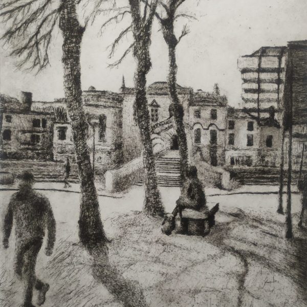 Daniel Lipstein, Happeny Bridge, View from 'The Grand Social', Spring 13