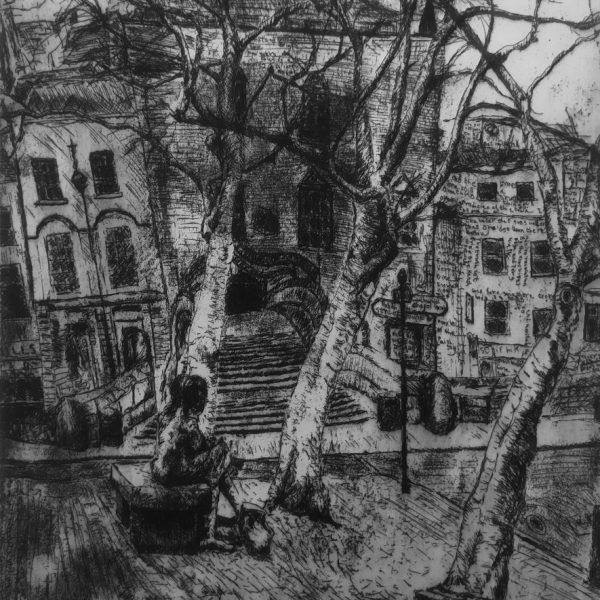 Daniel Lipstein, Happeny Bridge in mirror