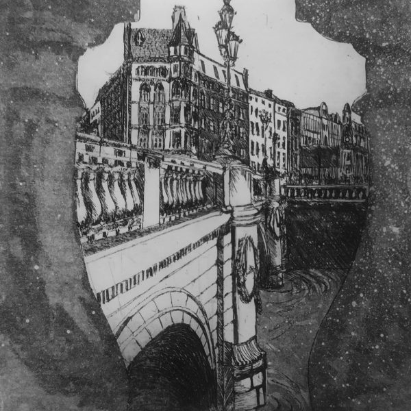 Niamh MacGowan, O'Connell Bridge, Dublin
