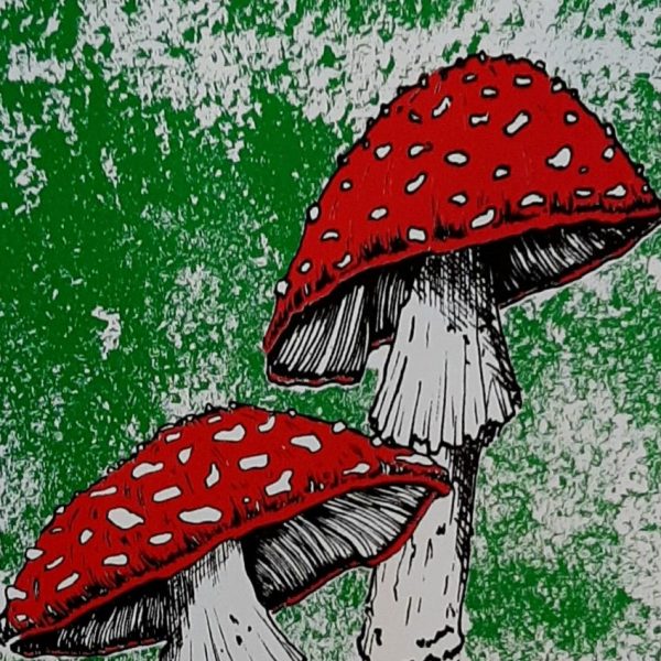 Diamond Point-Ellie Perry- Screenprint - Under birch or pine