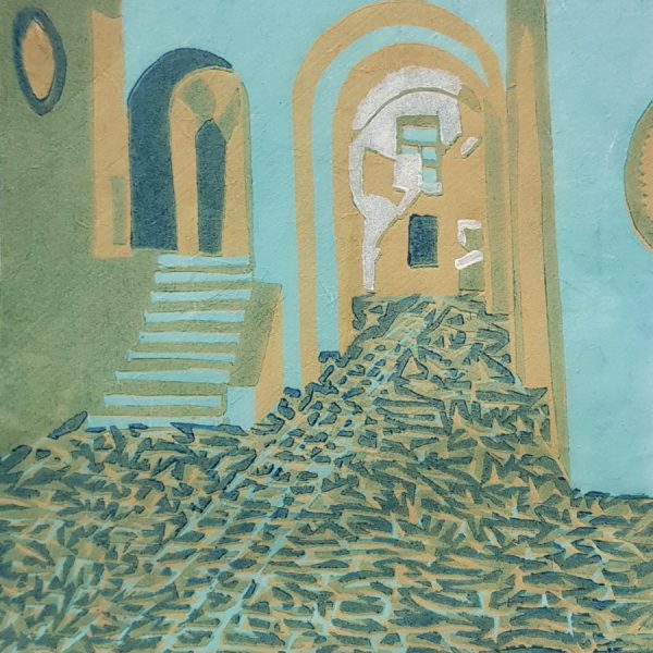 DP-Gerry Cox- Woodblock - Heroes Way