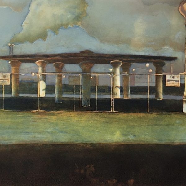 Diamond Point-Julie Ann Haines- Etching - Shelter