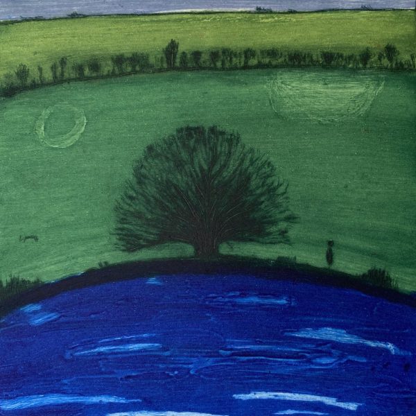 Lake,fields