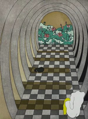 Graphic Studio Dublin • Yoko Akino: Yoko AKino, Through the corridor €250