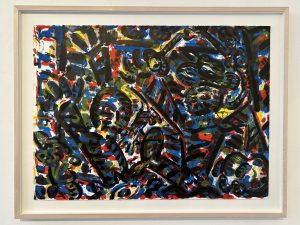 Graphic Studio Dublin • Michael Cullen: Blue Lithograph (framed)