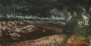 Daniel Lipstein, As Winter Approaches, etching, 16 x 30.7 cm, edition of 50