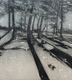 Graphic Studio Dublin • Marie-Louise Martin: Midwinter Snow