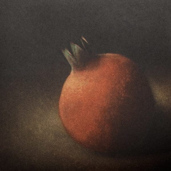 Robert Russell, Pomegranate, 30x31, 12.5x15cm, a:p