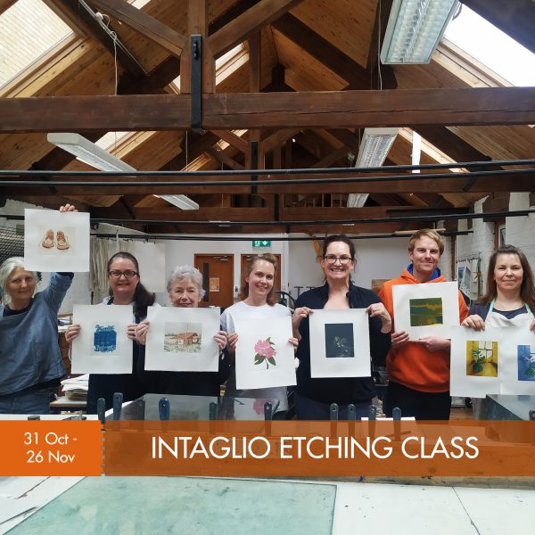 Graphic Studio Dublin: Intaglio Etching Evening Class | 4-weeks | October | 31 October-26 November