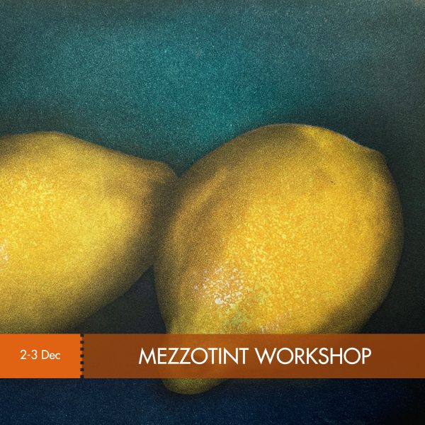 Graphic Studio Dublin: Mezzotint Workshop | Weekend | 02-03 December