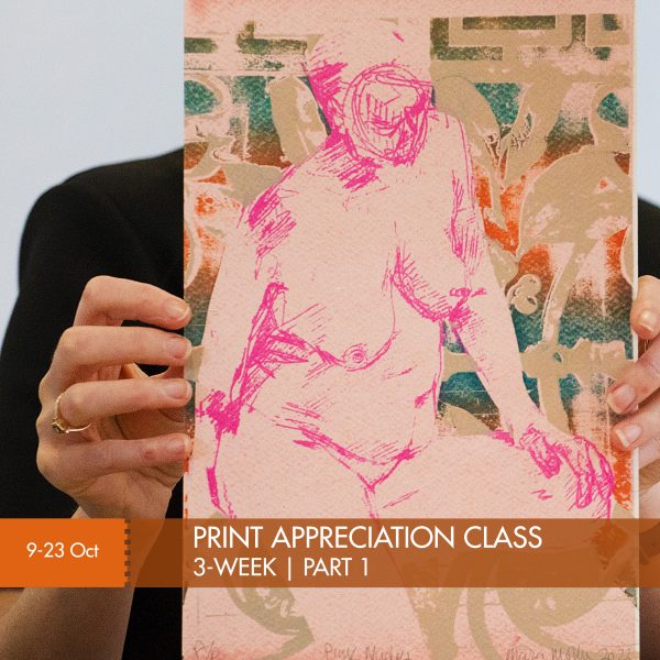 Graphic Studio Dublin: Print Appreciation Evening Class | 3-weeks | Part 2 | 06-20 November