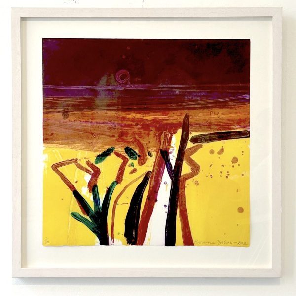 Barbara Rae, Provence Yellow (Framed)