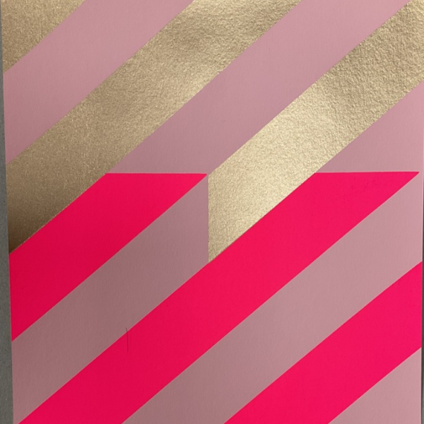 Alastair Keady, Politie – pink & gold, 2024
