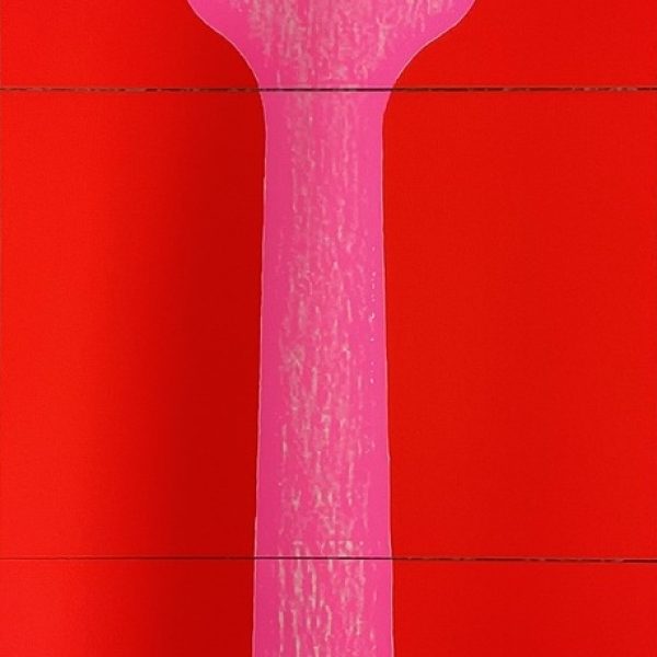 alastairkeady-spork(red&pink)-screenprint-print-dublin-gallery