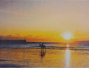 Graphic Studio Dublin • Desmond Kenny: desmondkenny-sunrise-scrrenprint-print-gallery-dublin