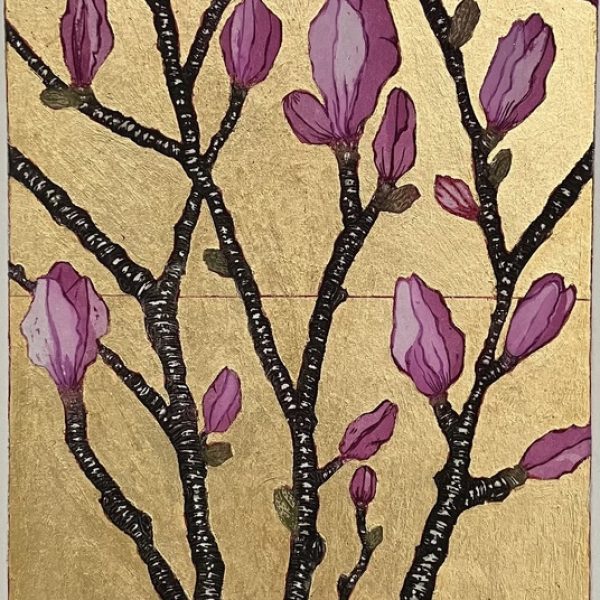jeanbardon-chinesejarandmagnolia-etching-goldleaf-print-dublin-gallery
