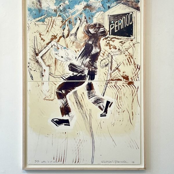 Entre Ici et Arles '90 (Framed)