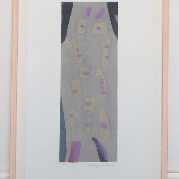 Untitled (tall gray) (Framed)