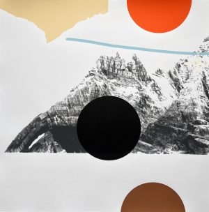 Graphic Studio Dublin • Shane O'Driscoll: Shane O'Driscoll-Skellig revisited #1-screenprint