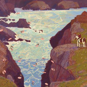 Graphic Studio Dublin • Niall Naessens: Landscape with Botticelli Roses